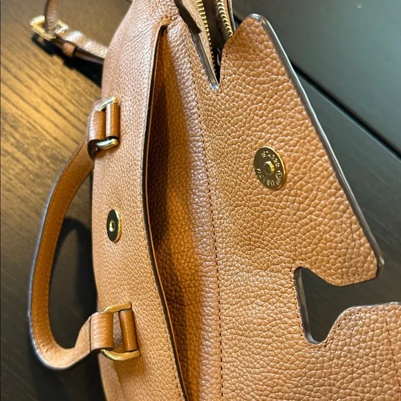 Michael Kors Tan Leather Handbag Crossbody - Picture 8 of 12